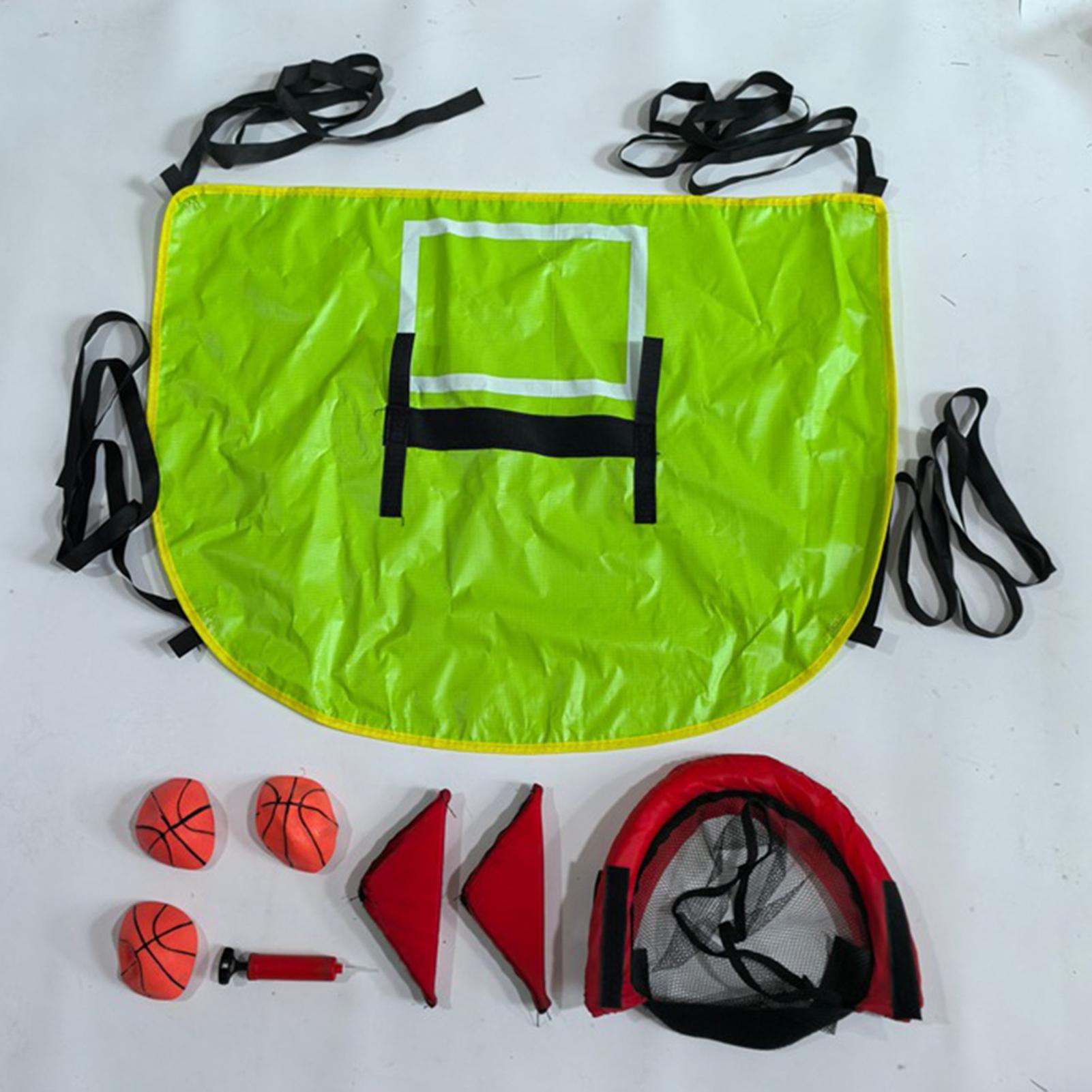 Trampolinebasketbalring met po - Kids Indoor Outdoor Trampoline recensie en prijs