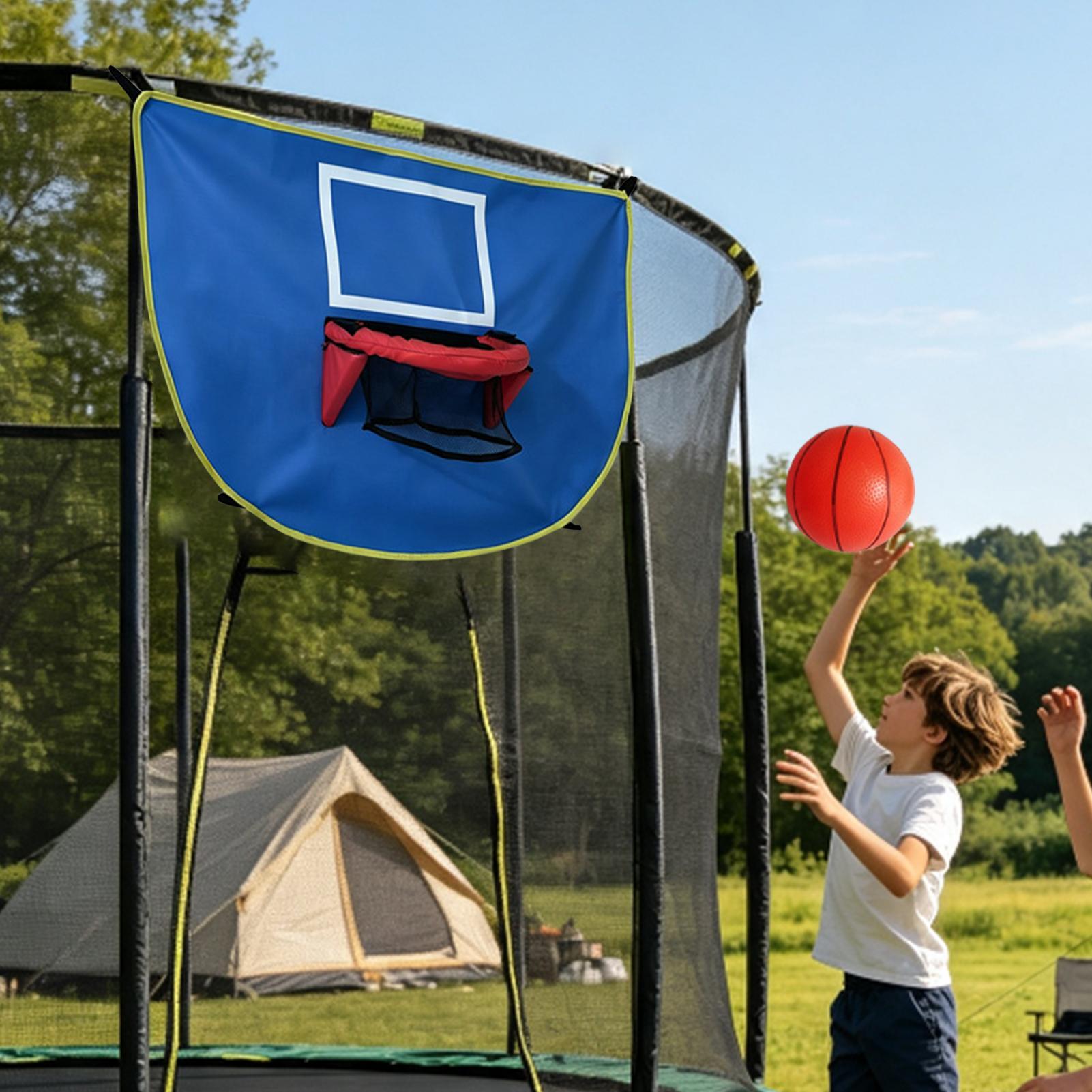 Trampolinebasketbalring met po - Kids Indoor Outdoor Trampoline recensie en prijs