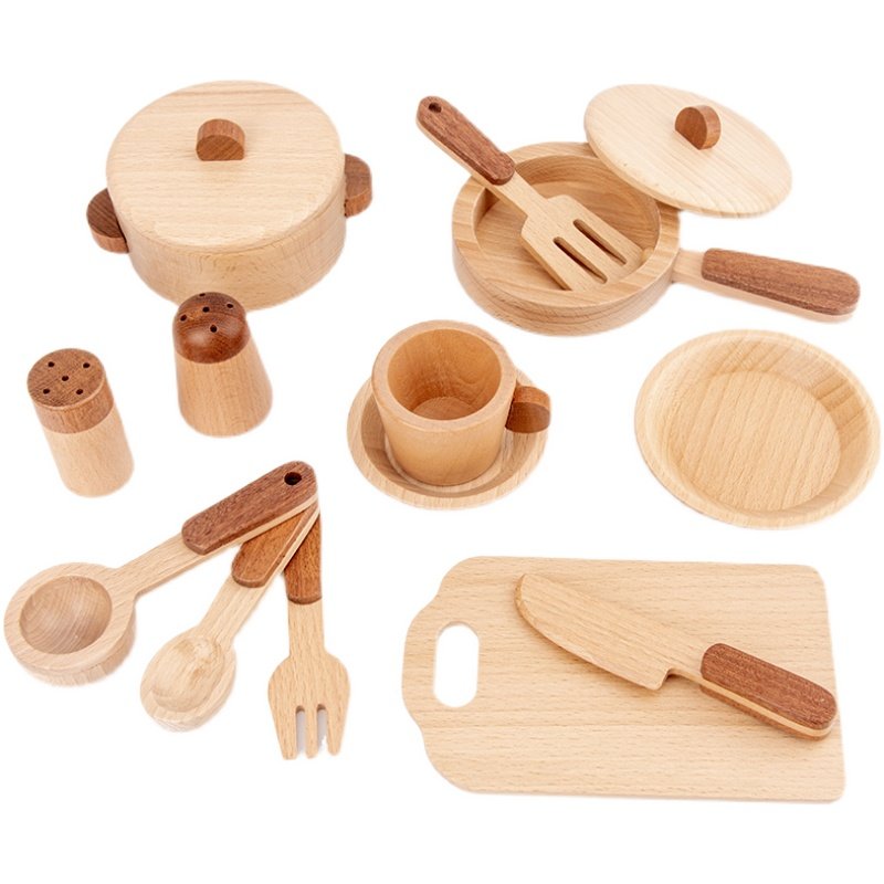 Maoduo Toys Beukenhouten Kinde - Kids Outdoor Kitchen Set recensie en prijs