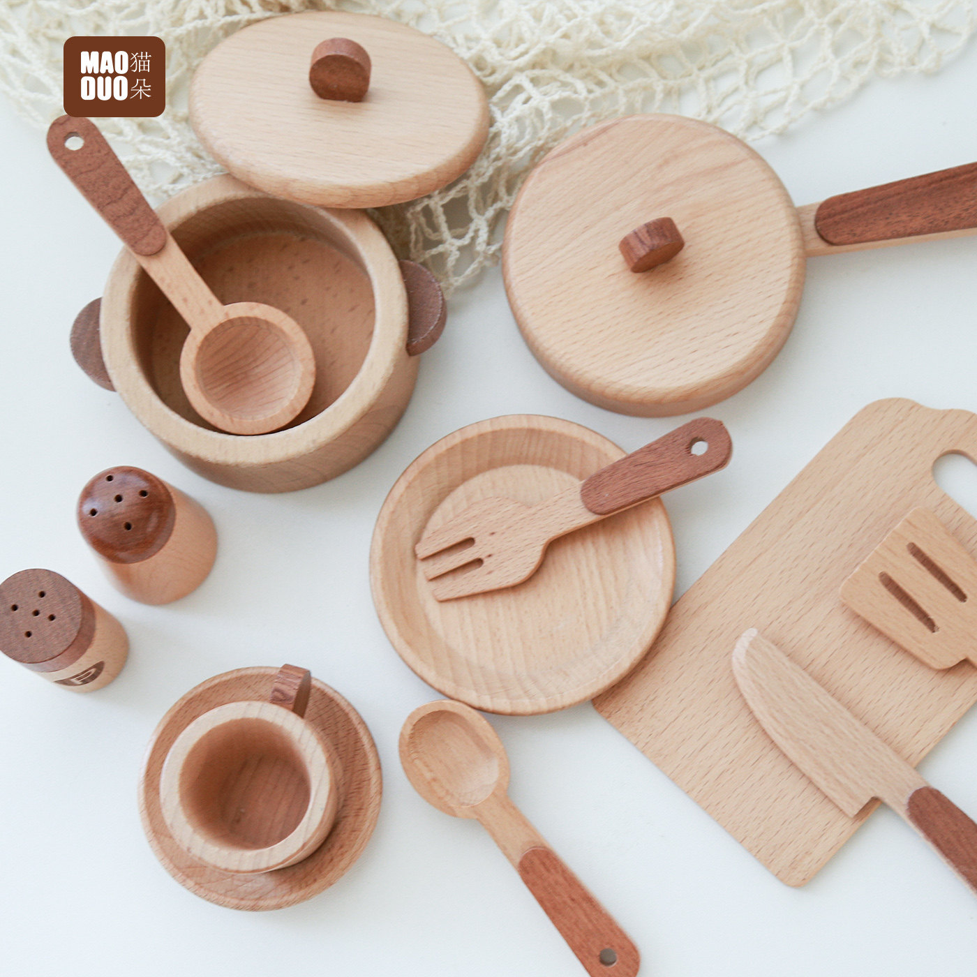 Maoduo Toys Beukenhouten Kinde - Kids Outdoor Kitchen Set recensie en prijs