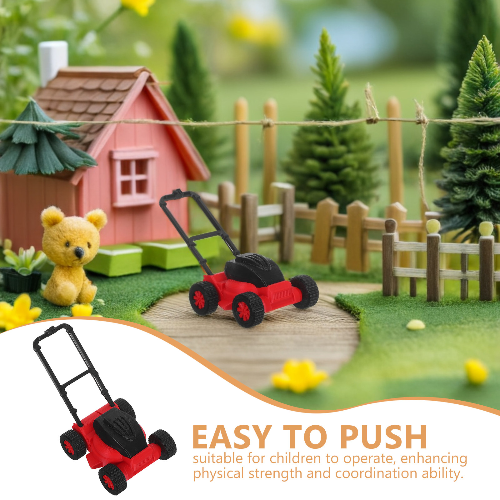 Miniatuur Grasmaaier Realistis - Kids Outdoor Lawn Mower recensie en prijs