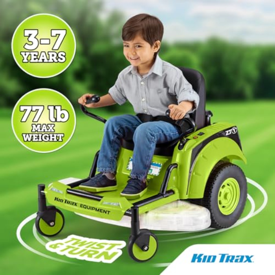 Kid Trax 12V Zero Turn Maaimac - Kids Outdoor Lawn Mower recensie en prijs
