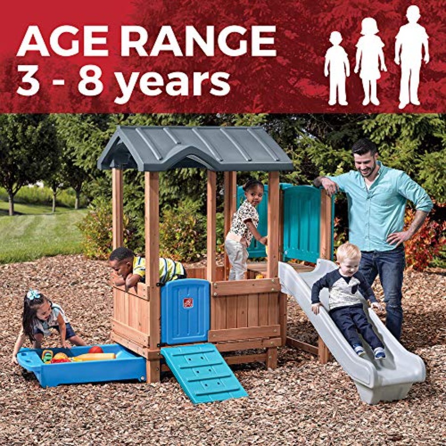 Woodland Adventure Speelhuis & - Kids Outdoor Wooden Playset recensie en prijs