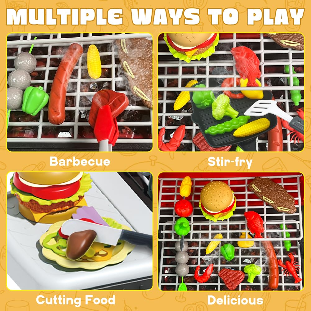 Kid Toy Grill, BBQ-grillspeels - Kids Outdoor Bbq recensie en prijs