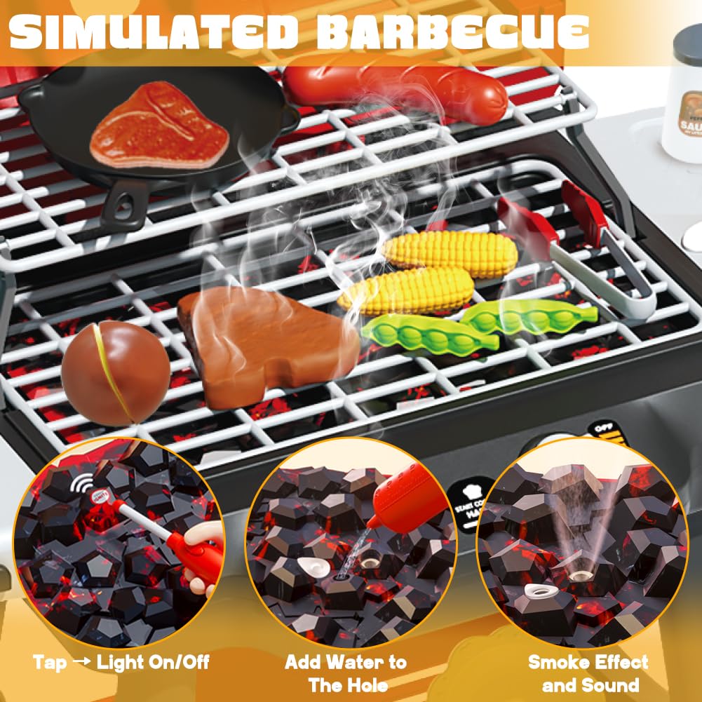 Kid Toy Grill, BBQ-grillspeels - Kids Outdoor Bbq recensie en prijs