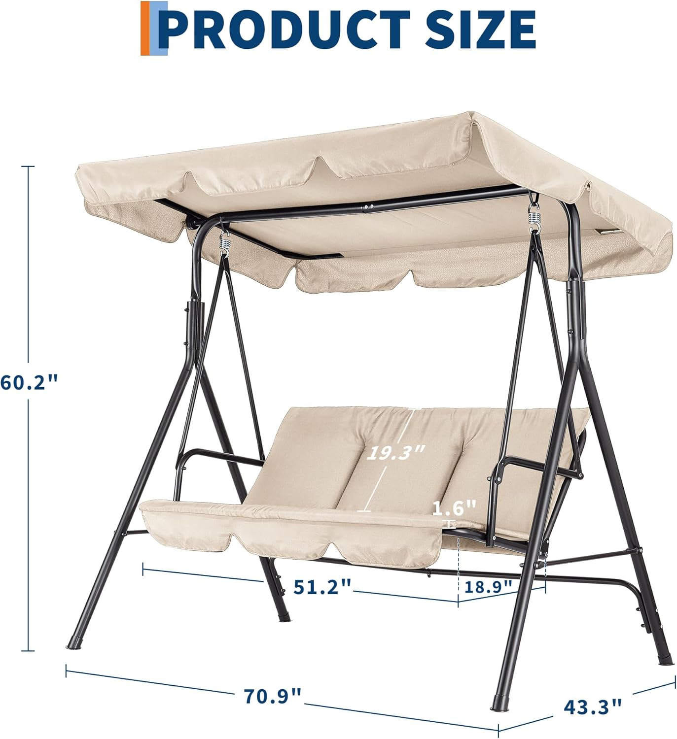 Buitenschommelstoel met verste - Kids Outdoor Bench recensie en prijs