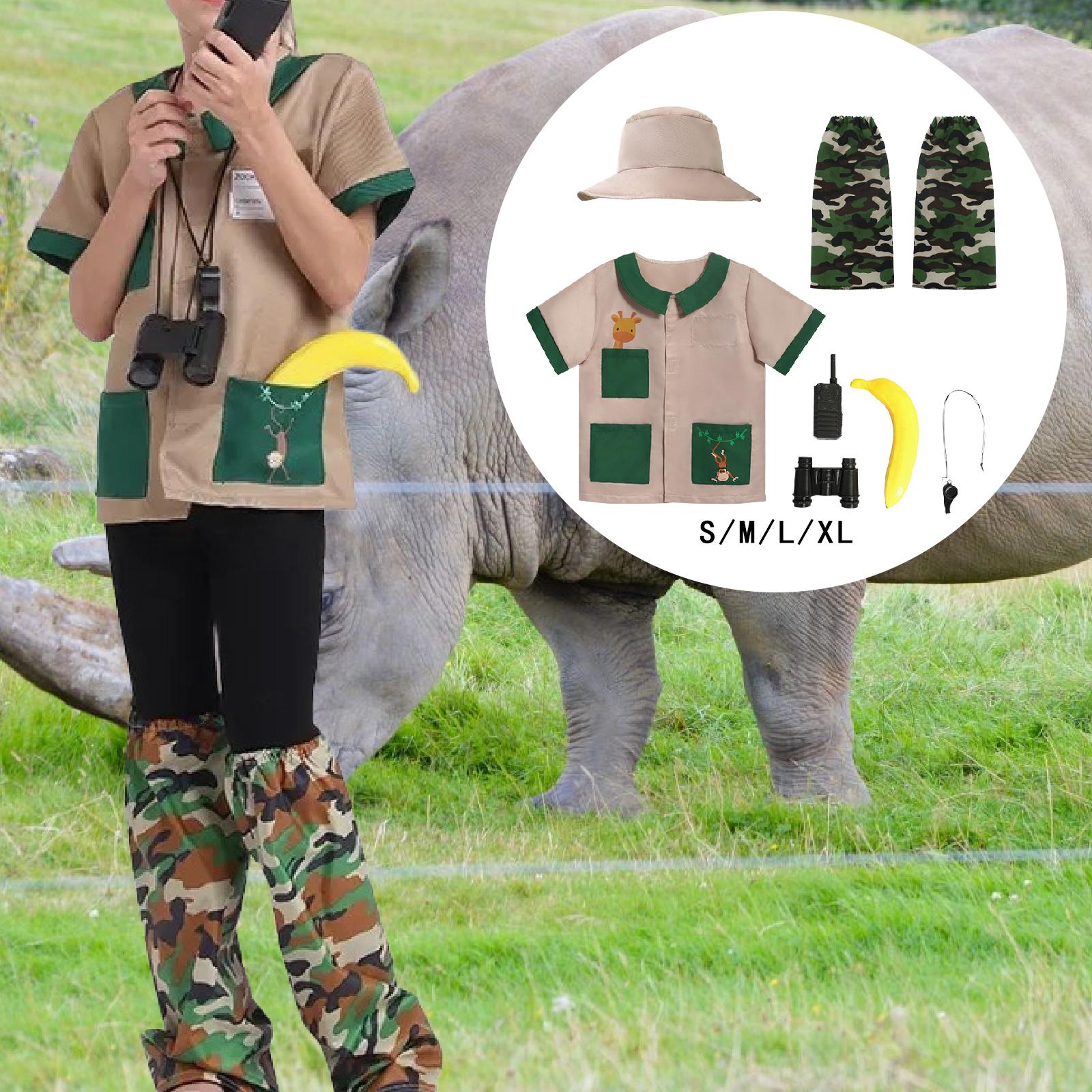 Explorer-kostuumset voor kinde - Kids Outdoor Zoo recensie en prijs