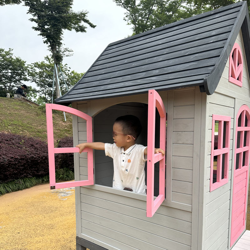 Kinderblokkenhuis, boom, buite - Kids Outdoor Doll House recensie en prijs