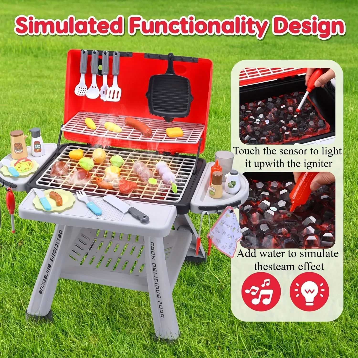 Barbecue Grill Speelgoedset Ki - Kids Outdoor Bbq recensie en prijs