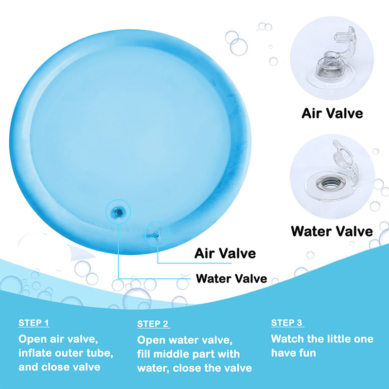 1 st 100 cm Grote Baby Spelen  - Slip Slide Water Mat recensie en prijs