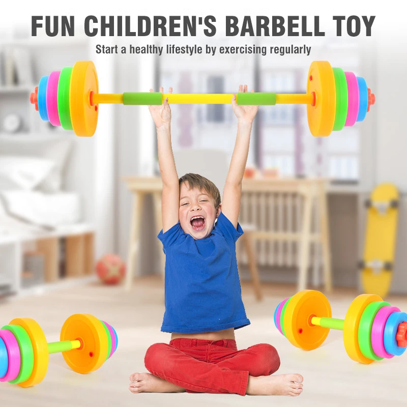 Verstelbare kinder dumbbell ba - Kids Outdoor Gym Equipment recensie en prijs