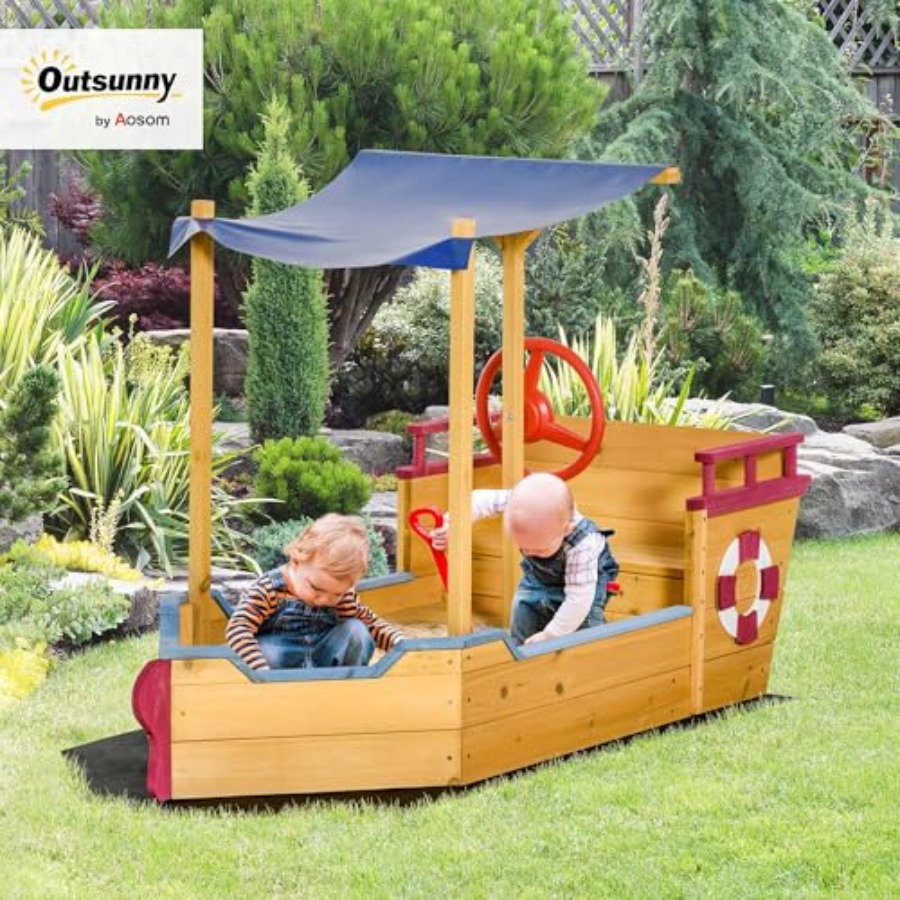 Buitenspeelgoed houten kinders - Kids Outdoor Bench recensie en prijs