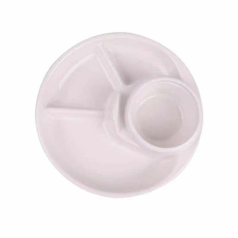 21 cm ontbijt verdeelde plaat  - Kids Outdoor Bbq recensie en prijs