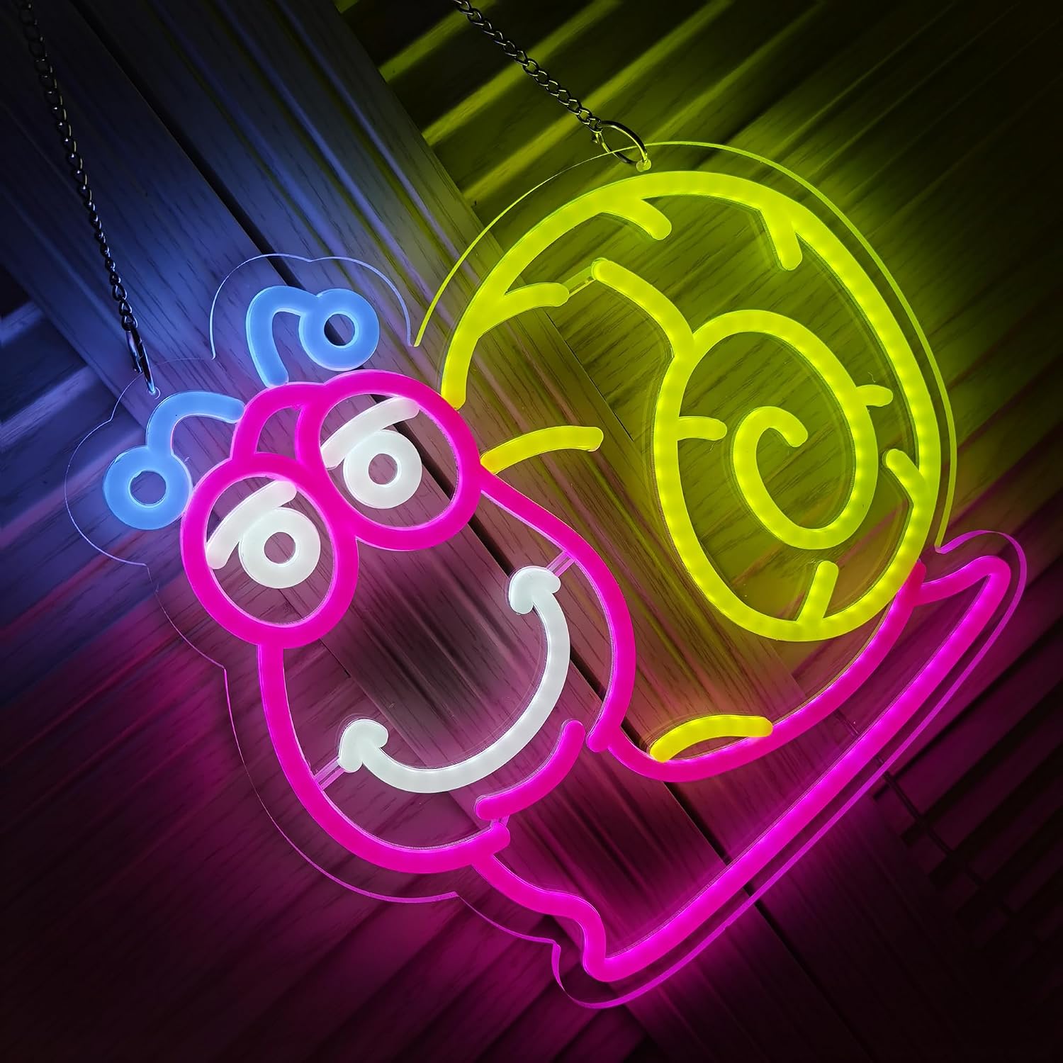 Slakken Neonlicht Cartoon Scha - Kids Outdoor Zoo recensie en prijs