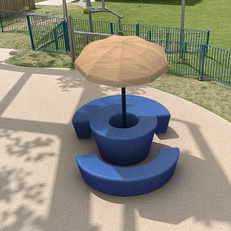 Moderne ronde tuintafel- en st - Kids Outdoor Bench With Umbrella recensie en prijs