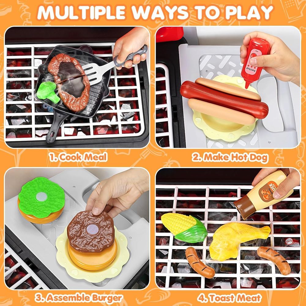 Speelkeukenspeelgoed voor kind - Kids Outdoor Bbq recensie en prijs