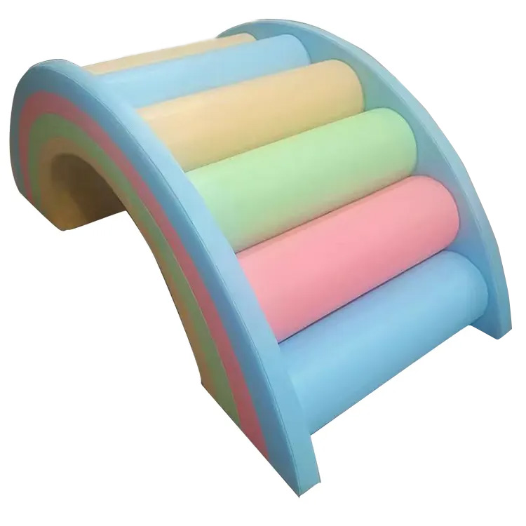 Macaronkleurige zachte speelto - Kids Outdoor Play Equipment recensie en prijs