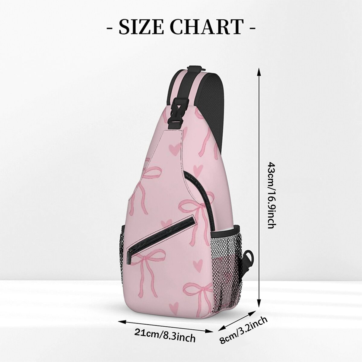 Borsttas met strikprint voor h - Kids Outdoor Gifts recensie en prijs
