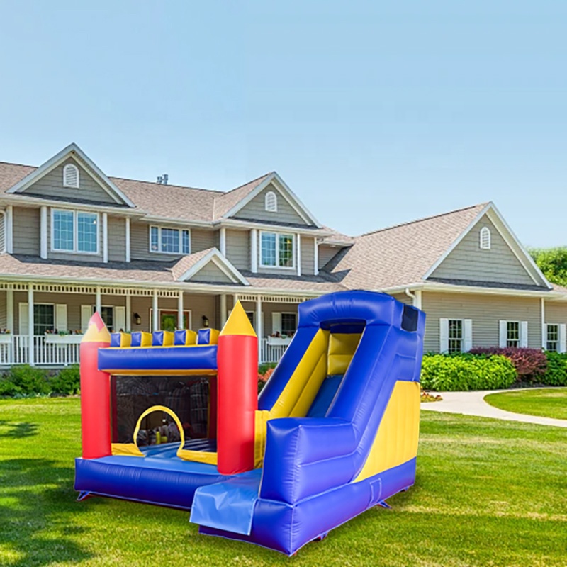 4m x 4m Opblaasbaar Springkast - Kids Outdoor Bounce House recensie en prijs