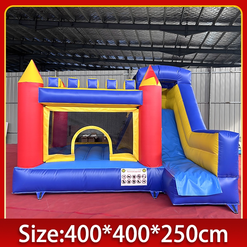 4m x 4m Opblaasbaar Springkast - Kids Outdoor Bounce House recensie en prijs