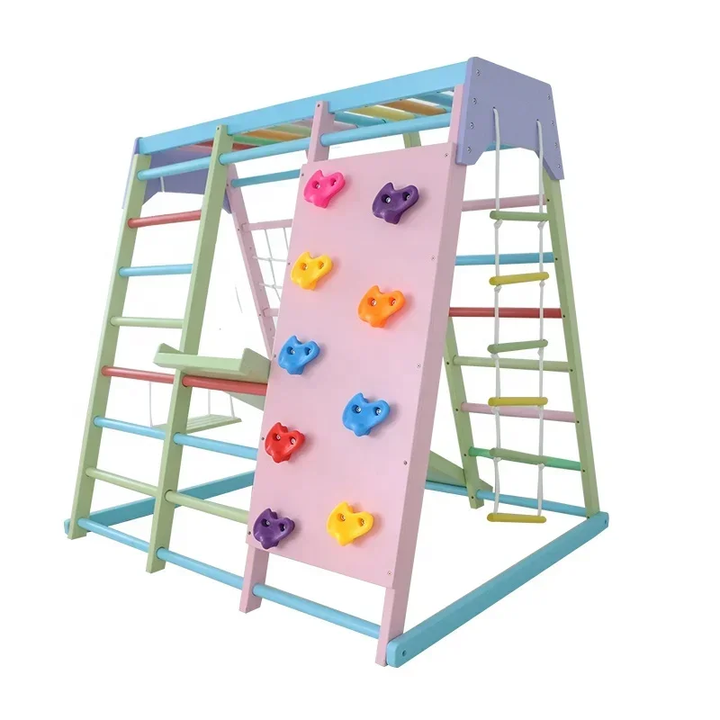 Klimrek voor kinderen van hout - Kids Outdoor Wooden Playset recensie en prijs