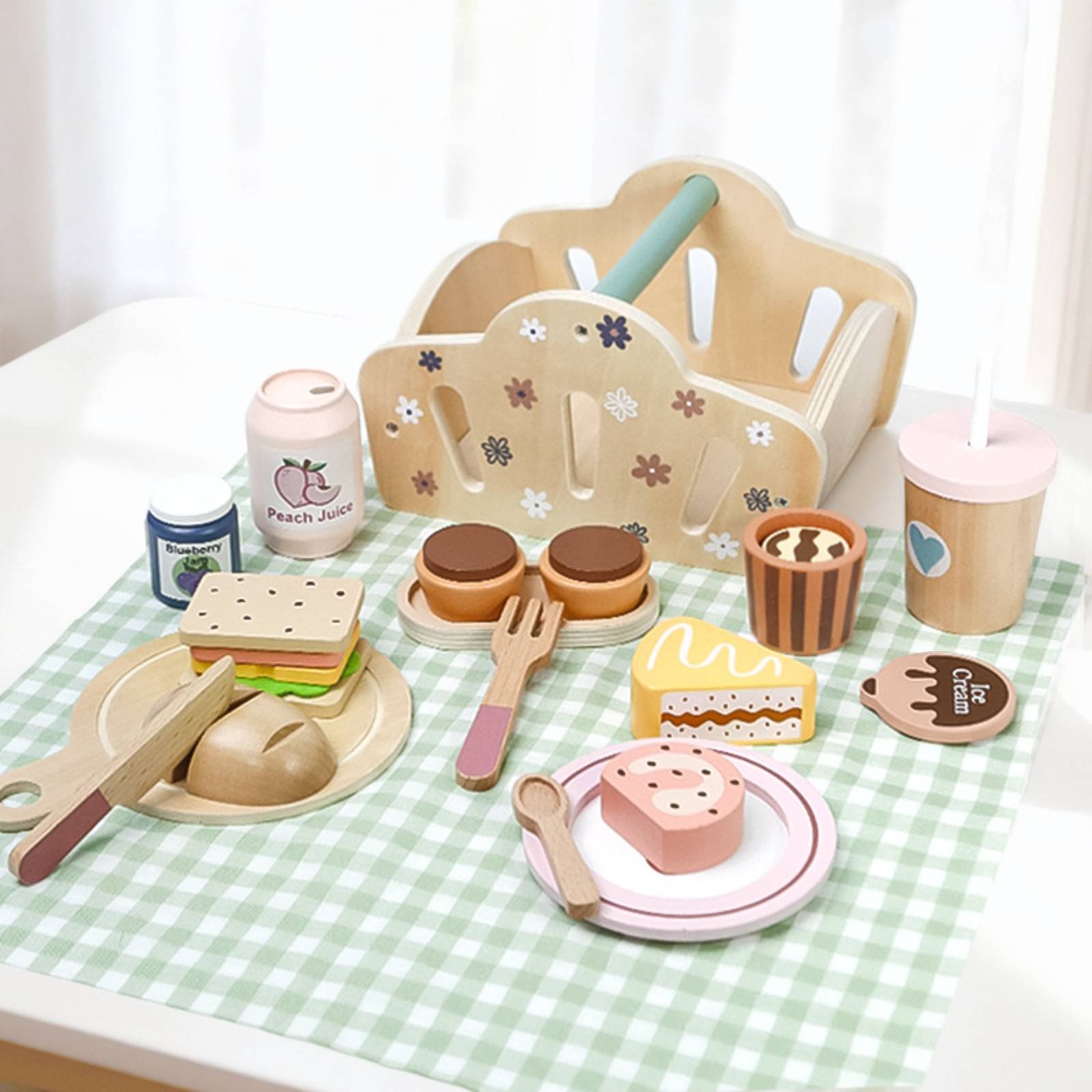 Houten buitenmaaltijdmandje Sp - Kids Outdoor Wooden Playset recensie en prijs