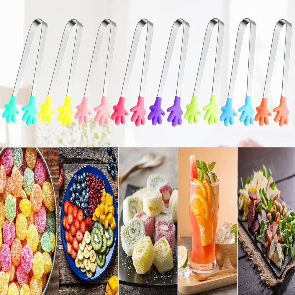8 STKS Siliconen Mini Tang 5 I - Kids Outdoor Bbq recensie en prijs