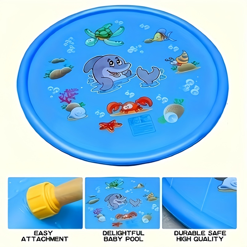 Kinderen spelen Spray Mat 100c - Slip Slide Water Mat recensie en prijs