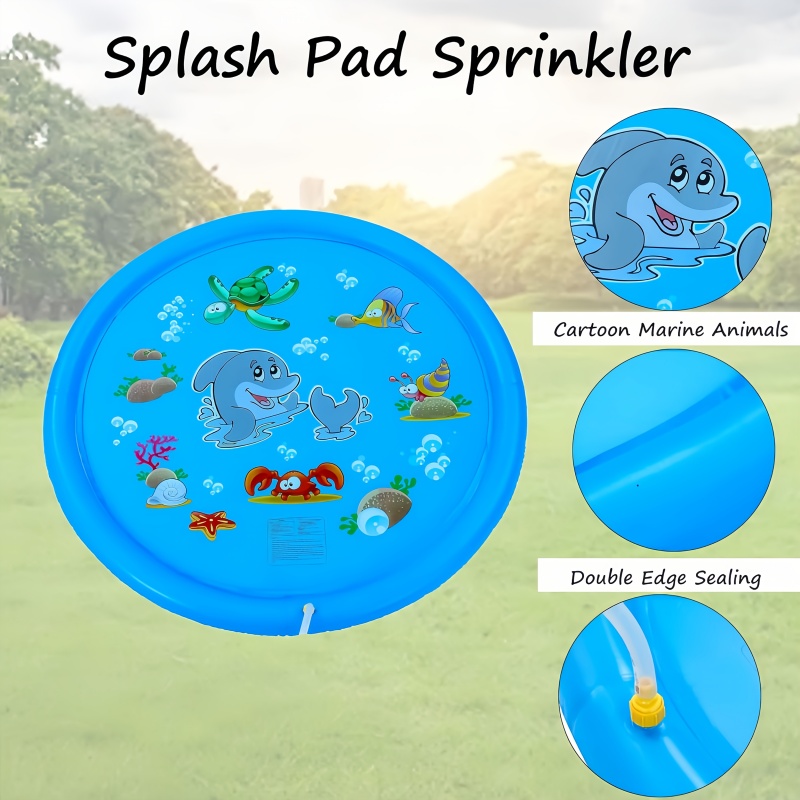 Kinderen spelen Spray Mat 100c - Slip Slide Water Mat recensie en prijs
