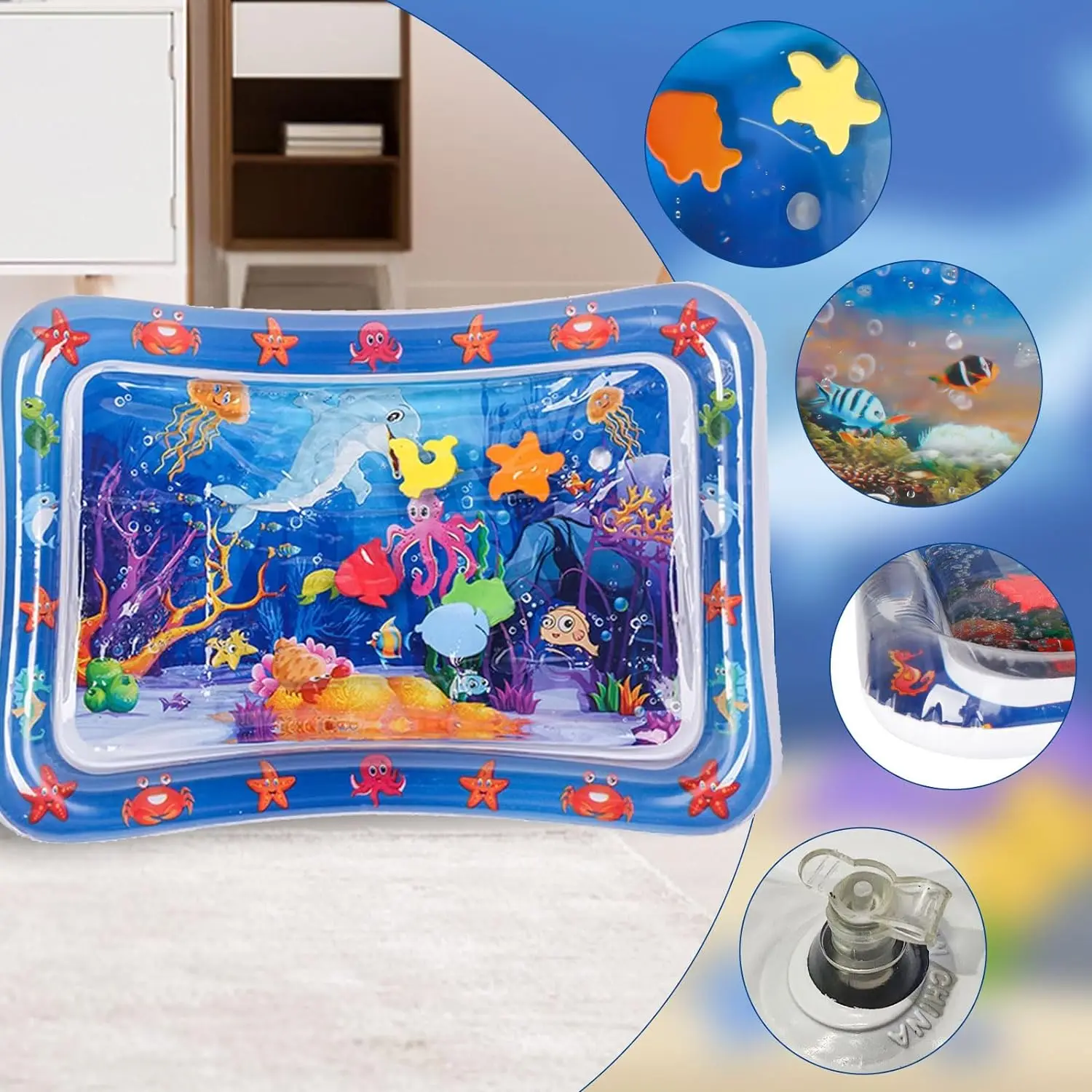 Geüpgradede, verdikte PVC wate - Slip Slide Water Mat recensie en prijs